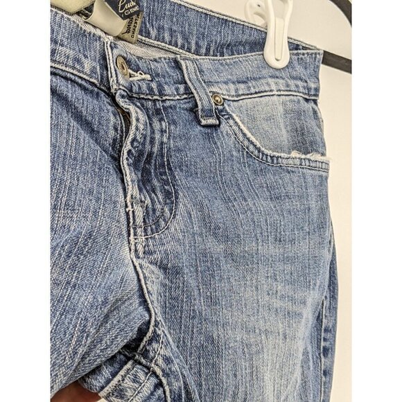 Lucky Brand Classic Rider Crop Jeans Dungarees Womens Sz 6/28 (MEAS 28 X 22) - Picture 10 of 11